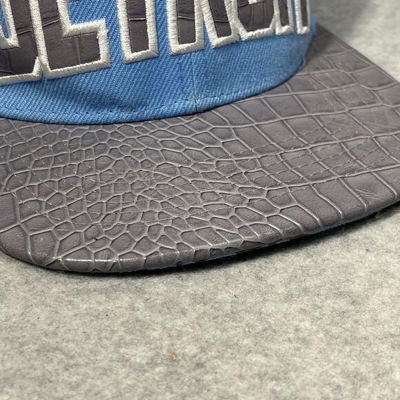 Detroit Hat Snapback Blue Gray Seventy Seven Collectors Edition Croc Bill Lions - Picture 8 of 14